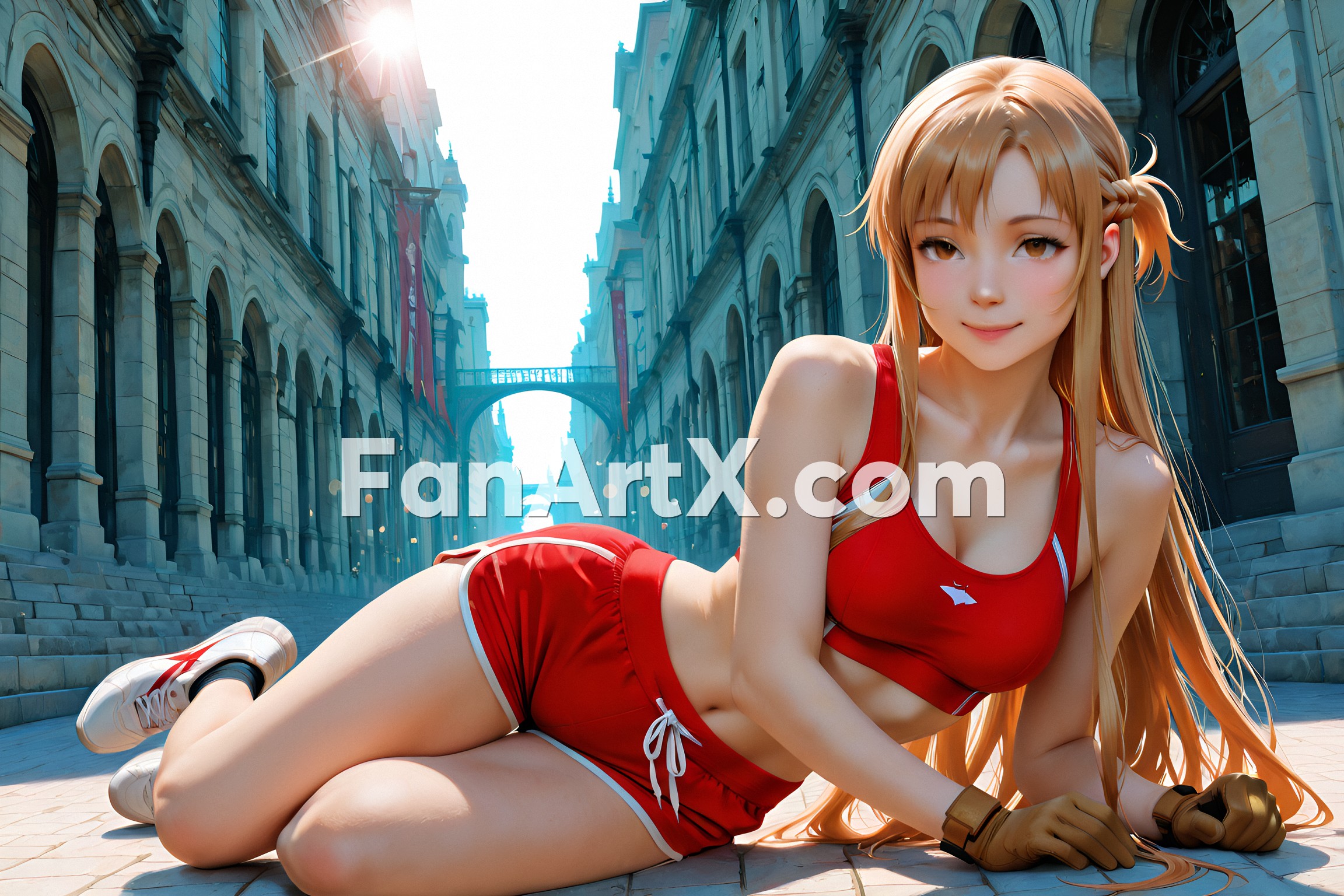 Sao Asuna Yuuki Fanart - Sword Art Online character 3957577